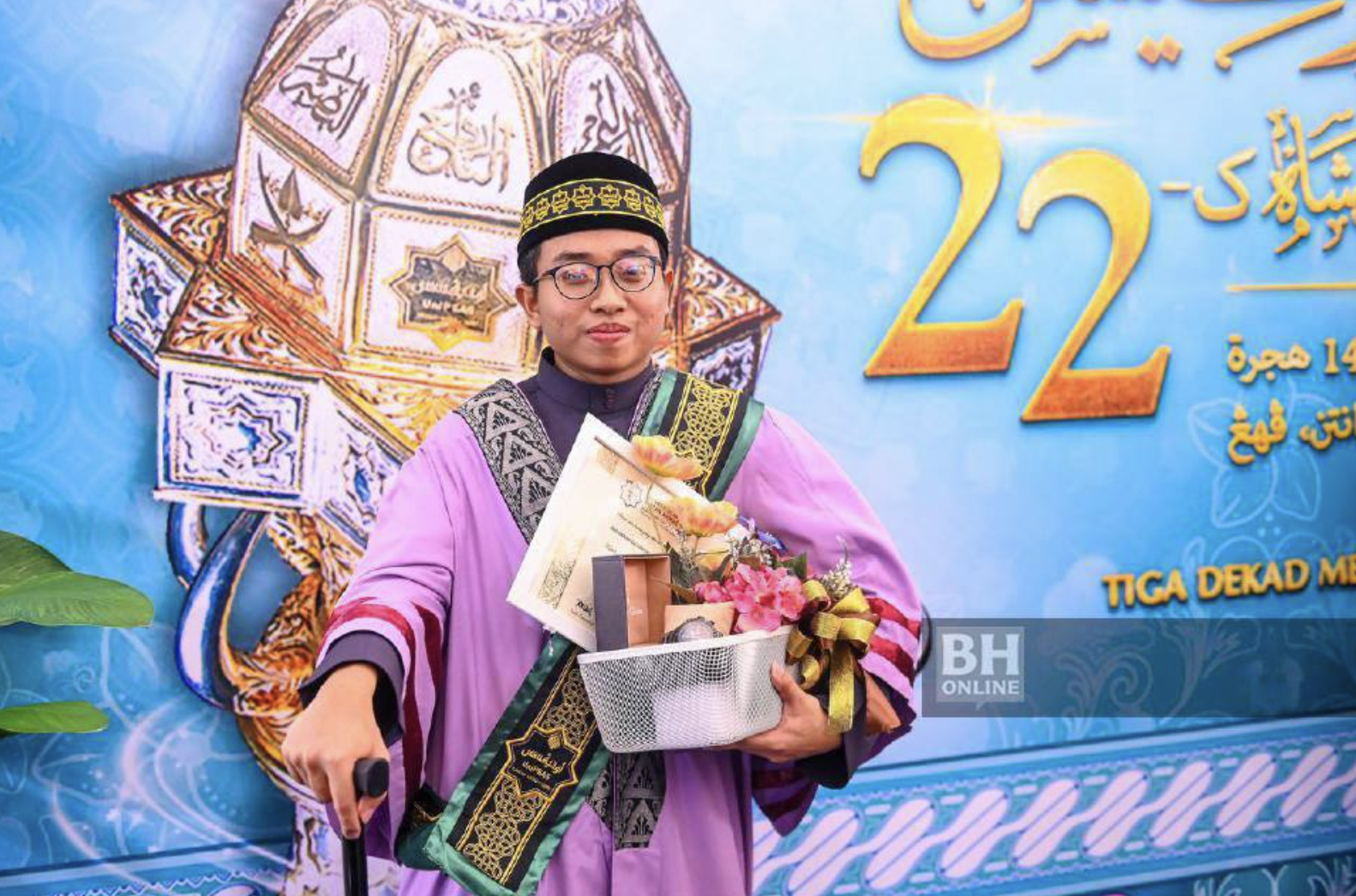 Solat Berjemaah Rahsia Kecemerlangan Pelajar OKU Ini Terima Anugerah Khas, Hati Dekat Dengan Allah